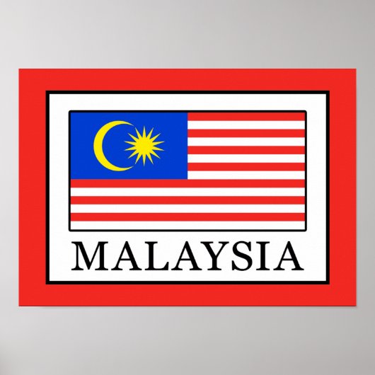 Malaysia Poster (Vorne)