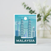 MALAYSIA POSTKARTE (Stehend Vorderseite)