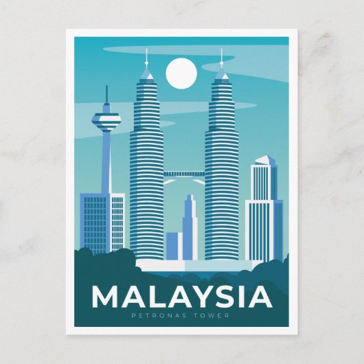 MALAYSIA POSTKARTE (Vorderseite)