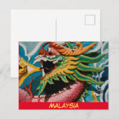 Malaysia Postkarte (Vorne/Hinten)
