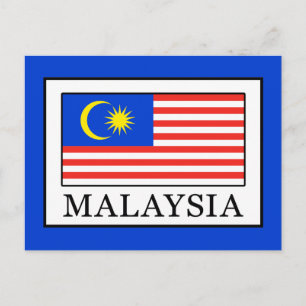 Malaysia Postkarte