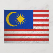 Malaysia Postkarte (Vorderseite)