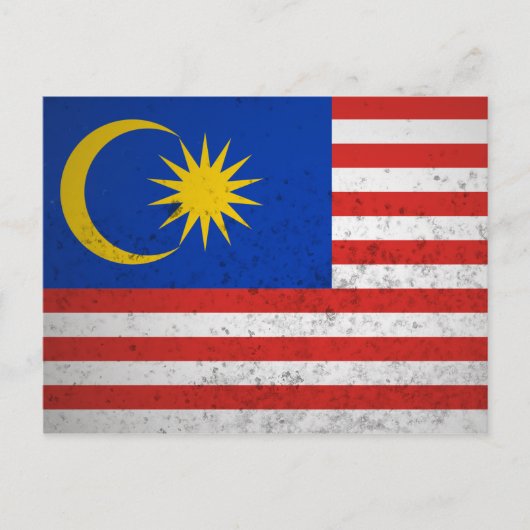 Malaysia Postkarte (Vorderseite)