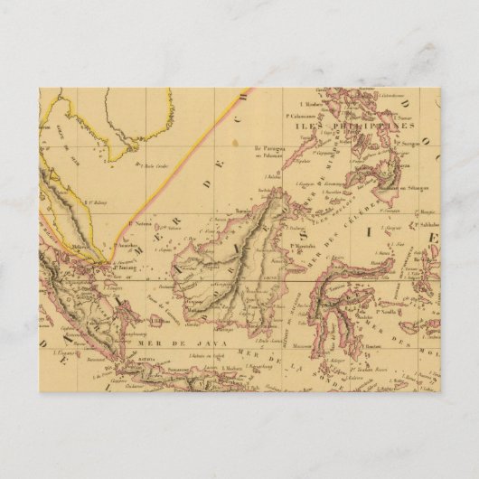Malaysia Postkarte (Vorderseite)