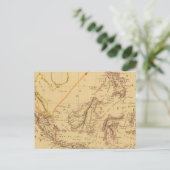 Malaysia Postkarte (Stehend Vorderseite)