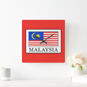 Malaysia Quadratische Wanduhr (Zuhause)