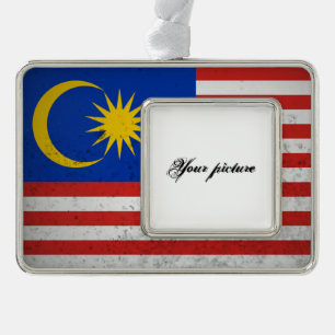 Malaysia Rahmen-Ornament Silber