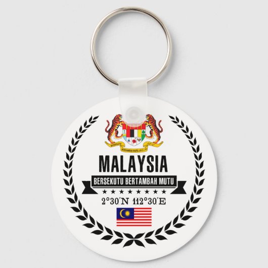 Malaysia Schlüsselanhänger (Vorderseite)
