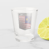 Malaysia Schnapsglas (Rückseite)