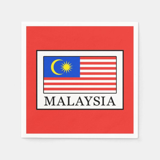 Malaysia Serviette (Vorderseite)