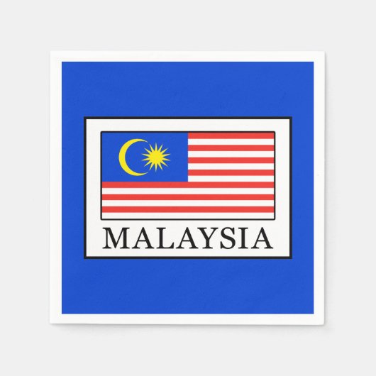Malaysia Serviette (Vorderseite)