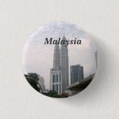 Malaysia-Stadtbild Button (Vorderseite)