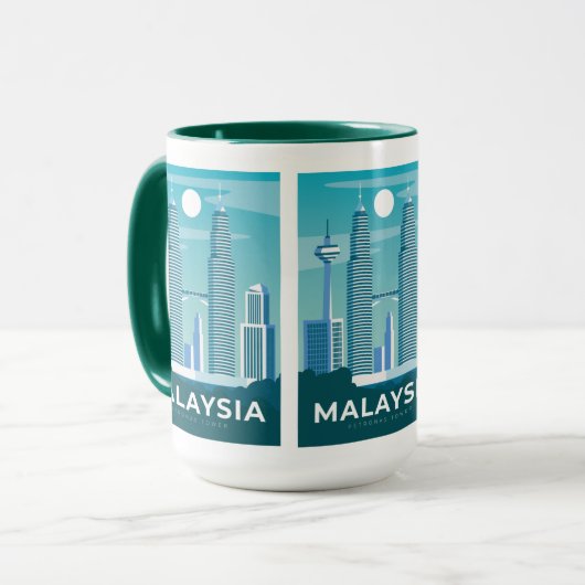 MALAYSIA-Tasse Tasse (Vorderseite Links)
