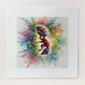 Malaysian exploding ant 221024AREF132 - Watercolor Puzzle (Horizontal)