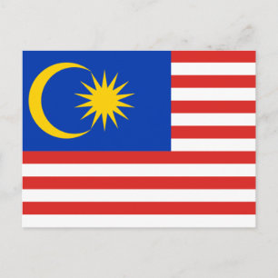 Malaysie Postkarte