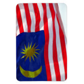 Malaysienflagge Magnet (Vertikal)