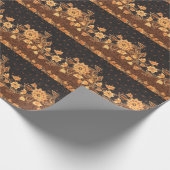 Malaysisch-indonesische Batik Art Beauty Geschenkpapier (Ecke)