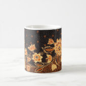 Malaysisch-indonesische Batik Art Beauty Kaffeetasse (Mittel)