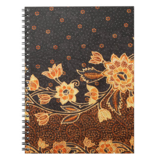 Malaysisch-indonesische Batik Art Beauty Notizblock