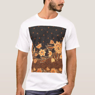 Malaysisch-indonesische Batik Art Beauty T-Shirt