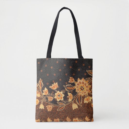 Malaysisch-indonesische Batik Art Beauty Tasche (Vorderseite)