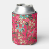 Malaysisch-indonesische Batik Art Pattern Dosenkühler (Kanne Vorderseite)