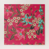 Malaysisch-indonesische Batik Art Pattern Puzzle (Horizontal)