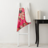 Malaysisch-indonesische Batik Art Pattern Sherpadecke (Beispiel)