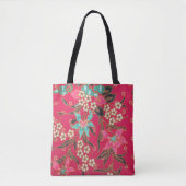 Malaysisch-indonesische Batik Art Pattern Tasche (Vorderseite)