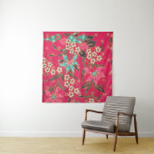 Malaysisch-indonesische Batik Art Pattern Wandteppich (Beispiel)
