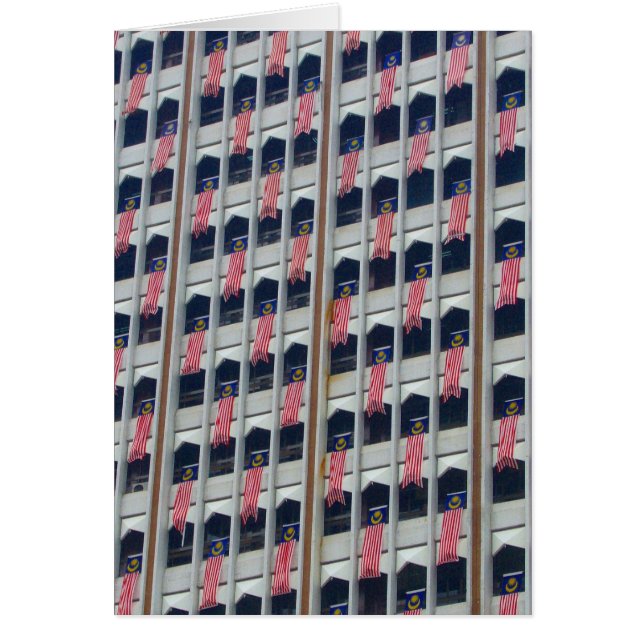 malaysische Fahnen (Vorne)