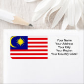 malaysische Flagge (Insitu)