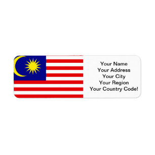 malaysische Flagge