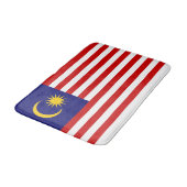Malaysische Flagge Badematte (Schrägansicht)