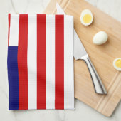 Malaysische Flagge Geschirrtuch (Viertel Falte)
