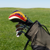 malaysische Flagge Gorgetic Patriotic Golf Headcover (In SItu)
