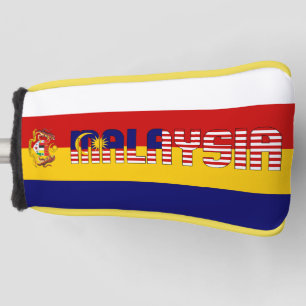 malaysische Flagge Gorgetic Patriotic Golf Headcover