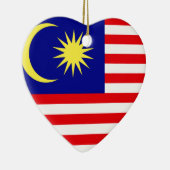 malaysische Flagge Keramikornament (Rechts)