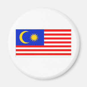 Malaysische Flagge Magnet