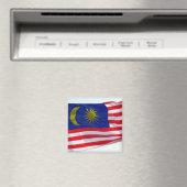 malaysische Flagge Magnet (In Situ (Geschirrspüler))