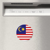 Malaysische Flagge Magnet (In Situ (Geschirrspüler))