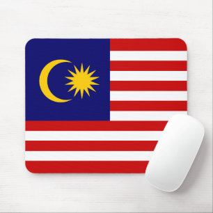 Malaysische Flagge Mousepad