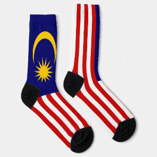 Malaysische Flagge Socken