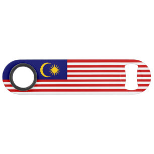 Malaysische Flagge Speed Flaschenöffner