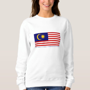 Malaysische Flagge Sweatshirt