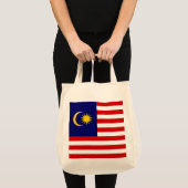 Malaysische Flagge Tragetasche (Vorderseite (Produkt))