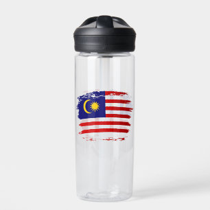 Malaysische Flagge Trinkflasche