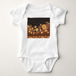 Malaysische indonesische Batik-Kunst-Schönheit Baby Strampler