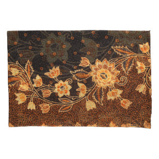 Malaysische indonesische Batik-Kunst-Schönheit Kissenbezug