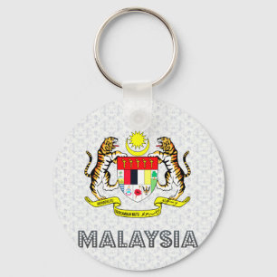 Malaysische Wappen Schlüsselanhänger